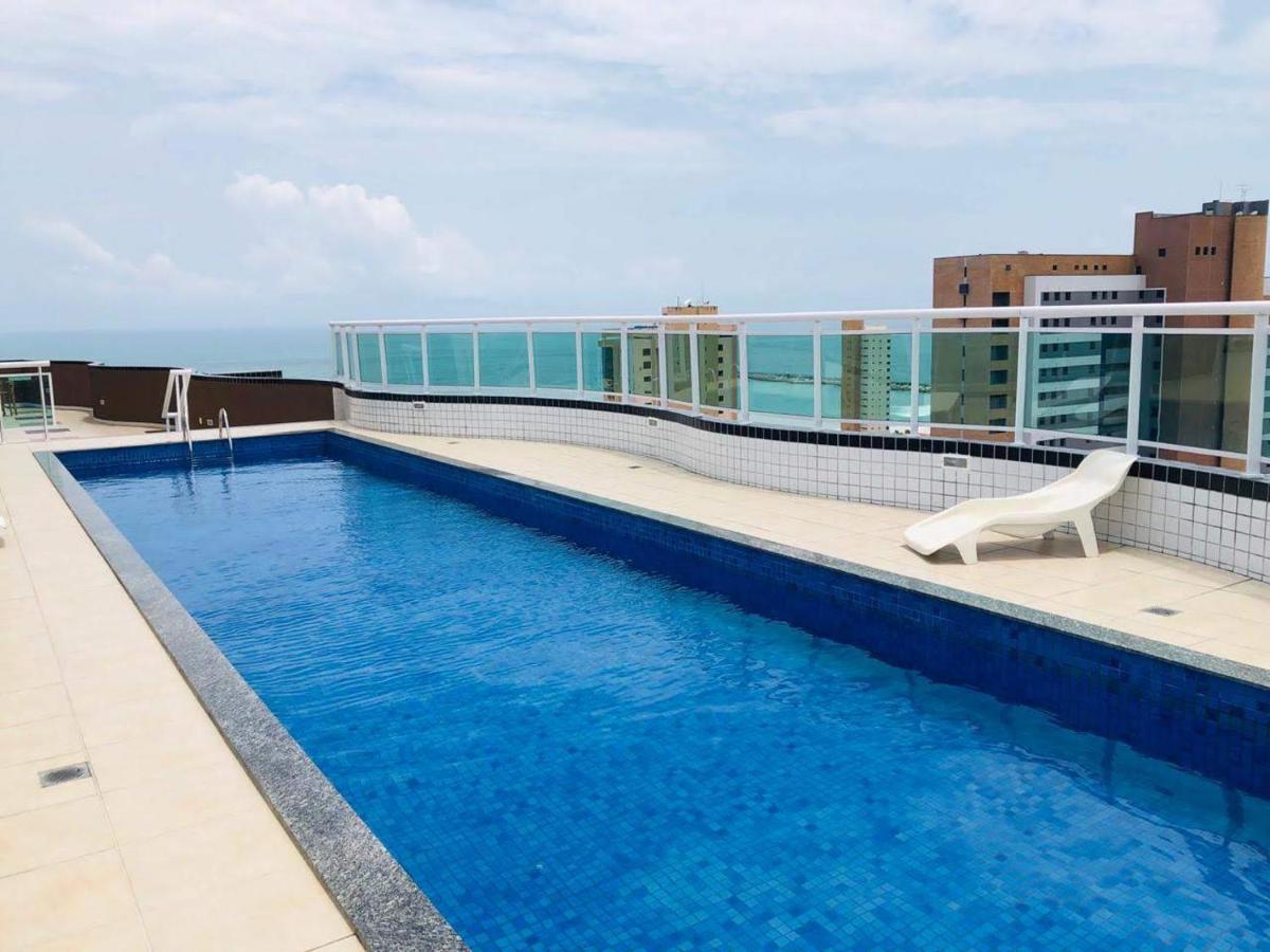 Vista Espetacular Da Praia De Iracema - Ap. 1405 Форталеза Екстериор снимка